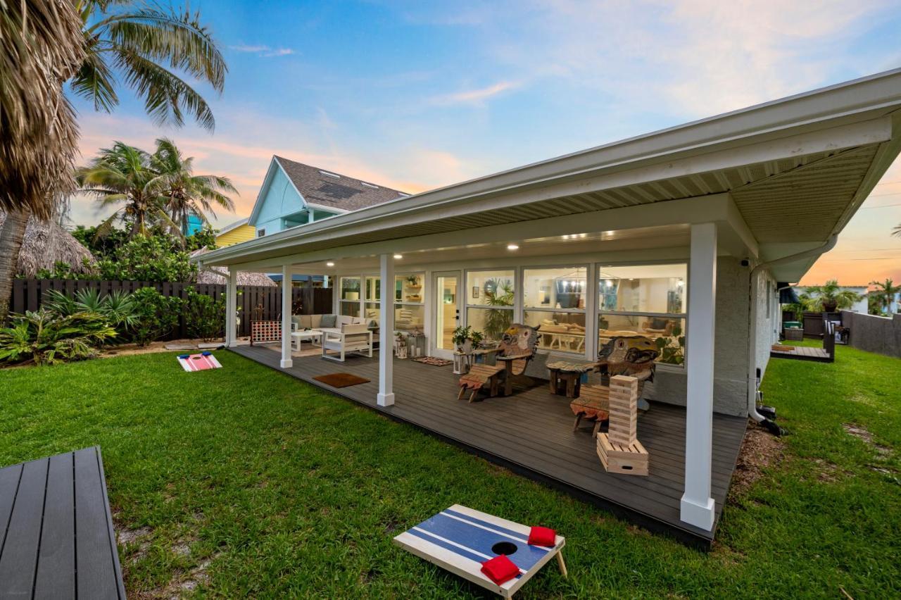 Vista Del Mar Oceanfront Home Stunning Views Backyard Oasis Cocoa Beach Esterno foto